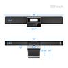 AWOL RGB Glow Station, 120" Universal UST Projector Stand/Base with RGB Ambient Lighting, Remote-Control LED, Cable Management & 4-Outlet Power, Fits Most Ultra-Short-Throw Projectors view 2