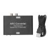 Hamwesh Digital to Analog Audio Converter, 192KHZ 3.5mm Stereo Headphone Port 5.1 Channel Transmission with Optical to Adapter Volume Control for Amplifier Speaker TV view 1