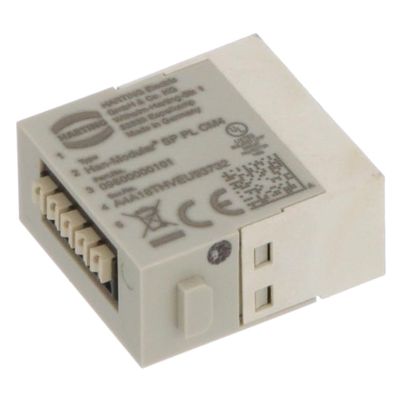 09800000101, Surge Protection Module, SP PL CM4, Male, Han-Smart Series