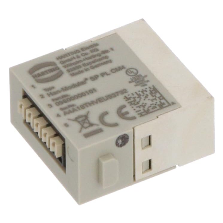 09800000101, Surge Protection Module, SP PL CM4, Male, Han-Smart Series