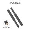WSOLDMA 2.4G/5.8G 8dBi LTE Antenna RP-SMA Male for Computer Network Card WLAN Router, 2-Pack, Black view 2