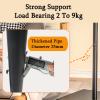 Laptop Floor Stand,Movable Dual-Screen Lifting Podium,Floor-Standing Steel Computer Stand,for Home Outdoor Office view 3