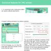 Presence Sensor, WenzhiIoT Smart Motion Sensor Zigbee 24 GHz Radar MmWave Presence Sensor Movement Body Motion Detection with illuminance Tuya Smart Life Home Assistant view 3