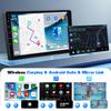 Android 13 Car Stereo Radio for Kia Morning Picanto 2016-2019 with Wireless CarPlay Android Auto, 9in Double Din Car Radio Receiver w/WiFi GPS Navigation Bluetooth SWC AHD Backup Camera Mic - 2G+32G view 3