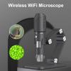 VBESTLIFE Wireless Digital Microscope, 50X-1600X Magnification Portable Handheld WiFi Microscope with Adjustable Stand, HD USB Microscope Camera view 2