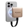 Transcend ESD420 4TB Magnetic External SSD, Up to 2000MB/s, Supports Apple 4K ProRes HDR Record, MagSafe, iPhone15,16,17/iPad/Mac/Tablets/Windows/Android, USB 3.2 Gen2x2 20Gbps Portable USB-C SSD view 1