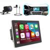 10.1 Inch Car Stereo for Hyundai Sonata 2013-2018,for Honda 1994-2012 with Wireless Carplay/Android Auto,GPS/Bluetooth/FM Radio/SWC/Backup Camera,2+32G view 1