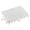 LJSM Lab Microscope Slides Big Size Heavy Duty Adjustable Boom Large Table Stand 76mm Ring Holder, for Lab Industrial Stereo Microscope Camera Microscope Parts(White Plate) view 2