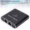 Gigabit Ethernet Splitter:1 to 2 1000Mbps Rj45 Network Switcher,for IPTV Router PC,for Efficient Data Delivery,Enhance Performance view 3