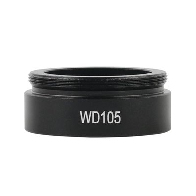 Lab Microscope Slides WD105 WD210 WD170 Barlow Lens 35mm Thread Mount Auxiliary Lens for Microscope Camera C Mount Lens Microscope Parts(WD105)