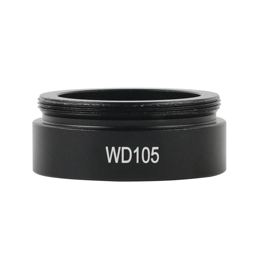 Lab Microscope Slides WD105 WD210 WD170 Barlow Lens 35mm Thread Mount Auxiliary Lens for Microscope Camera C Mount Lens Microscope Parts(WD105)