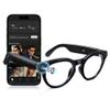 Cyxus AI Smart Camera Glasses, 8 MP Lens, 4K Photos & 1080P Video Recording AI Q&A Translation TR90 Frame Lightweight Bluetooth 5.4 Music/Calls Fast-Charge view 1
