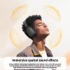 LY1638 Wireless Over Ear Bluetooth Headphones with Microphone - Wireless Headset -Noise Reduction - Bluetooth, Wired,Built in Micro SD for Travel, Home, Work TV,PC,Gaming,Cellphone (pink) view 2