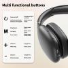 LY1638 Wireless Over Ear Bluetooth Headphones with Microphone - Wireless Headset -Noise Reduction - Bluetooth, Wired,Built in Micro SD for Travel, Home, Work TV,PC,Gaming,Cellphone (pink) view 3