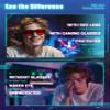 TIJN Sonia Red Sleep Glasses Orange Lens for Blue & Green Light Blocking,Dual AR Coating,Wraparound Frame for Gaming Screen view 4