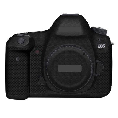 5D S Anti-Scratch Camera Cover Skin Sticker for Canon EOS 5DS Camera Protector Film Skin Decals(Armor Fiber Black)