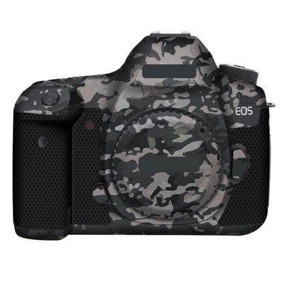 5D SR Camera Cover Skin Sticker for Canon EOS 5DSR Camera Protector Film Skin Anti-Scratch Protective Decoration(Field Camouflage)