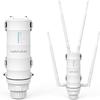 WAVLINK AC1200 Outdoor WiFi Long Range Extender, Dual Band Weatherproof Outdoor Access Point with POE, High Power WiFi Extender Signal Booster, Support Wi-Fi AP/Repeater/Router Mode view 1