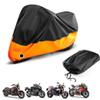 Motorcycle Cover for BMW F800GS F800 GS F 800 GS Durable Waterproof All Season Outdoor Moped Cover Breathable Tear Resistant Protection Accessories,Black Blue (Blackorange) view 1