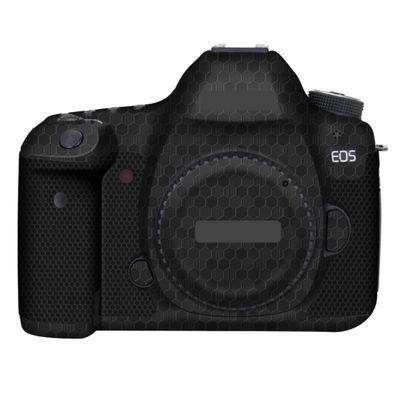 5D SR Camera Cover Skin Sticker for Canon EOS 5DSR Camera Protector Film Skin Anti-Scratch Protective Decoration(Honeycomb Black)