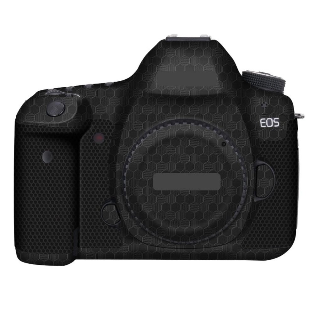 5D SR Camera Cover Skin Sticker for Canon EOS 5DSR Camera Protector Film Skin Anti-Scratch Protective Decoration(Honeycomb Black)
