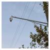 White Surveillance Camera Pole 78.7in, Outdoor Wall Dome/CCTV/IP/PTZ Security Camera Mount Bracket and Post Easy Install, Steel Pipe Dia 2.4in(White C,39 2/5 in (100cm)) view 1