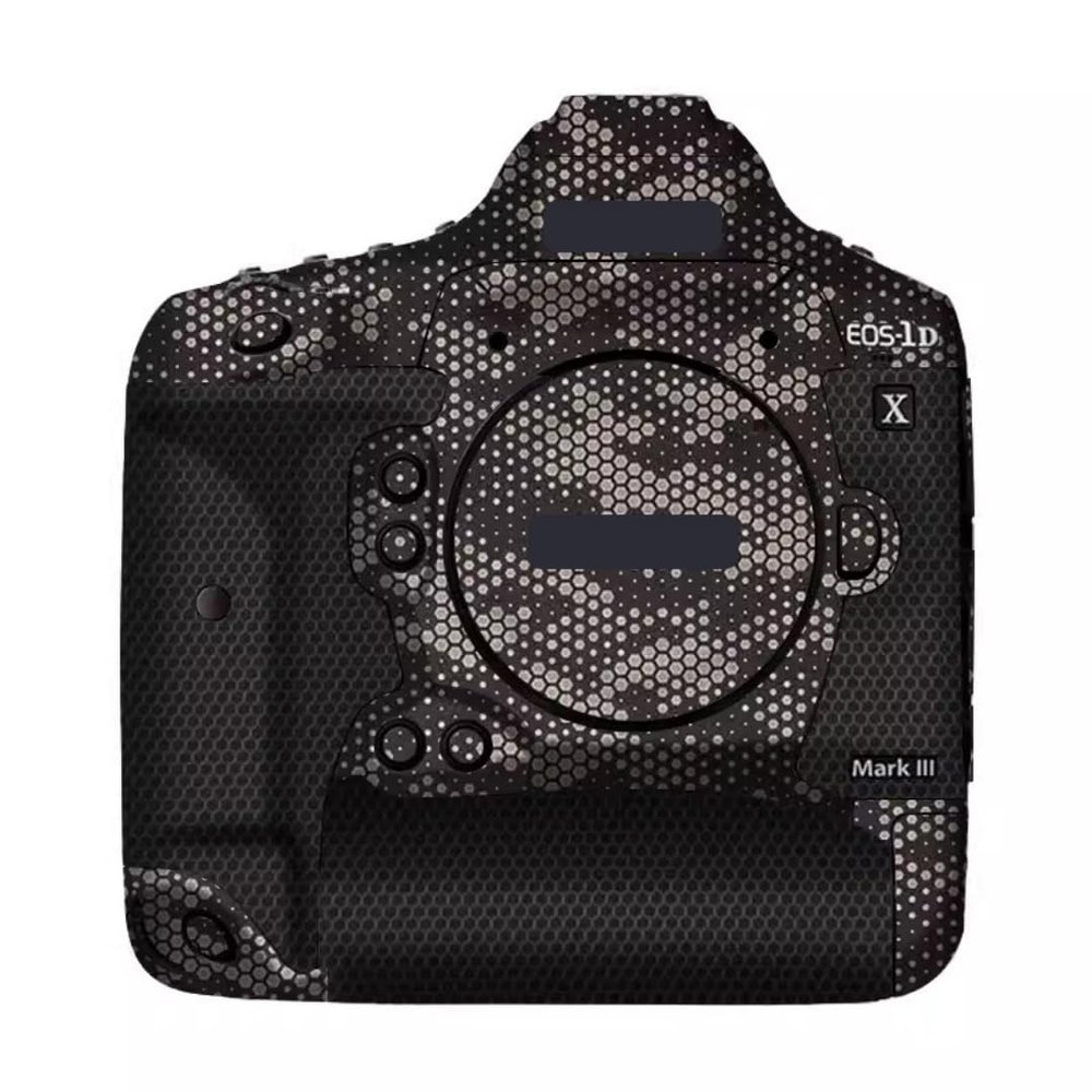 1DXIII Anti-Scratch Camera Sticker Coat Wrap Protective Film Body Protector Skin Cover for Canon EOS-1D X Mark III(Mamba Titanium)