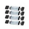 Gigastone Duo Go USB-A+C 1TB (4-Pack) Dual External Portable SSD 1,050MB/s Glossy Surface, Supports Apple 4K 60fps ProRes HDR Video Recording USB3.2 Gen 2 for iPhone 16 PS5 Mac iPad Laptop Android view 1