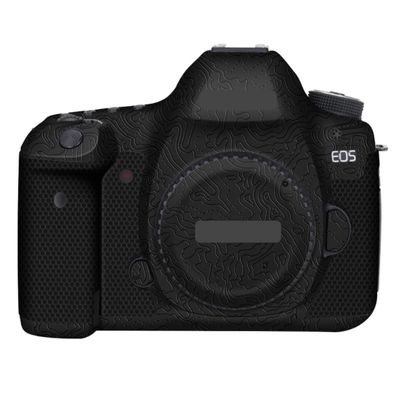 5D SR Camera Cover Skin Sticker for Canon EOS 5DSR Camera Protector Film Skin Anti-Scratch Protective Decoration(Contour Black Glossy)