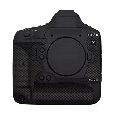 1DXIII Anti-Scratch Camera Sticker Coat Wrap Protective Film Body Protector Skin Cover for Canon EOS-1D X Mark III(Matte Black)