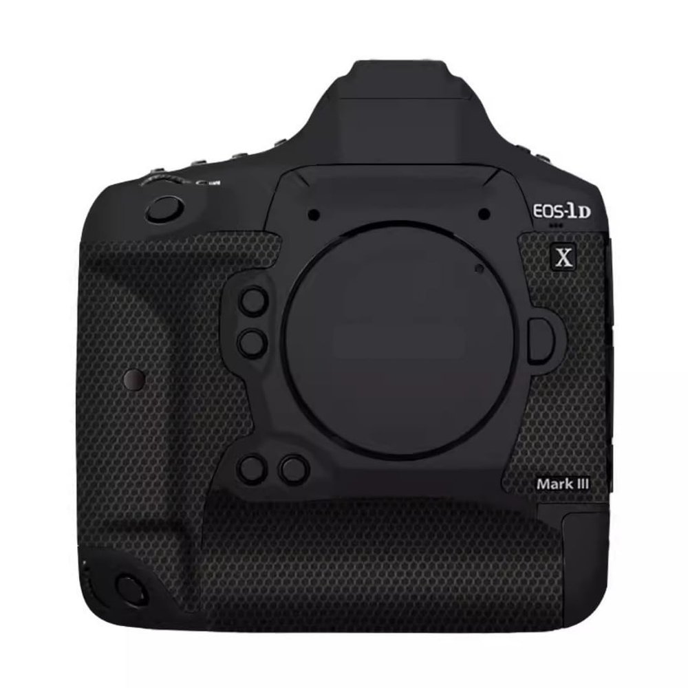 1DXIII Anti-Scratch Camera Sticker Coat Wrap Protective Film Body Protector Skin Cover for Canon EOS-1D X Mark III(Matte Black)
