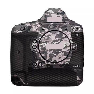 1DXIII Anti-Scratch Camera Sticker Coat Wrap Protective Film Body Protector Skin Cover for Canon EOS-1D X Mark III(Field Camouflage)