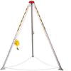 GDMEPMU Rescue Tripod Heavy Duty Fire Fighting Tripod Confined SpaceConfined Space Tripod Limited Space Rescue Stand with Safe Belt, Wellhead Confined Space Tripod, Adjustable Height Resc view 1