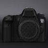 6D Anti-Scratch Camera Skin Wrap Sticker Vinyl Protective Film Body Protector Coat Decals Cover for Canon EOS 6D(Digital Black) view 1