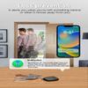 2 Pack Bluetooth Tracker Works with Apple Find My, Key Finder Locator with Sound, Anti-Lost Device for Wallet Keys iPhone, GPS Tracking Device for Kids Pets Luggage view 2
