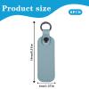Classicseali 6PCS USB Storage Case,USB Flash Drive Case, Leather Thumb Drive Cases Holder Keychain, Portable Storage Carrying USB-Cases with Keychain, Multi-Color view 2