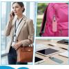 Classicseali 6PCS USB Storage Case,USB Flash Drive Case, Leather Thumb Drive Cases Holder Keychain, Portable Storage Carrying USB-Cases with Keychain, Multi-Color view 3