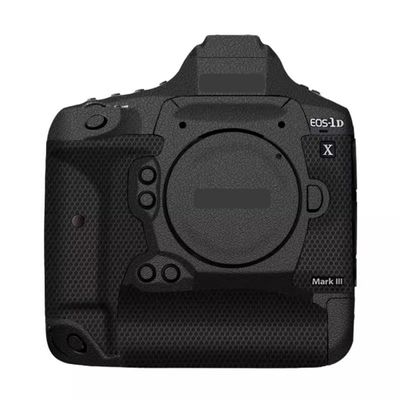 1DXIII Anti-Scratch Camera Sticker Coat Wrap Protective Film Body Protector Skin Cover for Canon EOS-1D X Mark III(Leather Black)