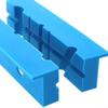 Soft Pad Jaw Rubber Magnetic 2pcs for Metal Vise Bench Tools Compatible with 456 Bench Vise Mill Clamps for Secure Clamping of Various Materials (4in) view 4