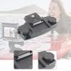 AsrMyjcx Camera Clip for Camera to Backpack Strap Quick Mount Release Aluminum Alloy Non Slip Sturdy Compact Portable for Family Trips view 2