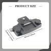 AsrMyjcx Camera Clip for Camera to Backpack Strap Quick Mount Release Aluminum Alloy Non Slip Sturdy Compact Portable for Family Trips view 3