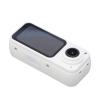 Thumb Action Camera, Mini Body 2.7K 180 Lens Angle HD Display Portable Vlogging Camera,Wearable Pocket Vlogging for Cycling (White) view 3