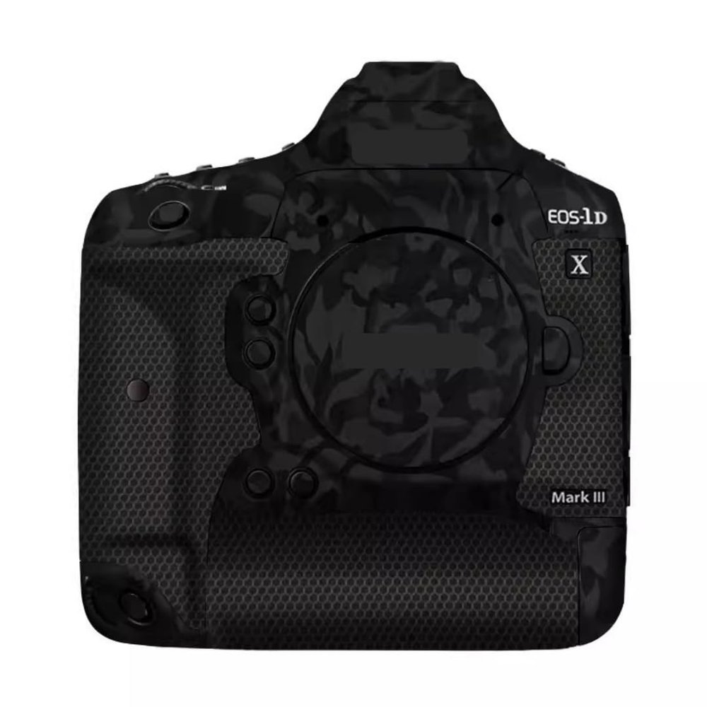 1DXIII Anti-Scratch Camera Sticker Coat Wrap Protective Film Body Protector Skin Cover for Canon EOS-1D X Mark III(Shadow Camo Black)