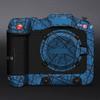C 70 Anti-Scratch Camera Skin for Canon EOS C70 Vinyl Wrap Cartoon Film Body Protector Coat Photography Accessories Sticker(Cross Blue) view 1