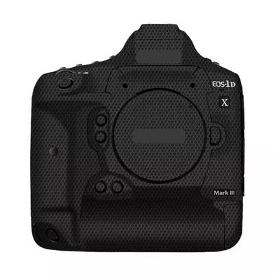 1DXIII Anti-Scratch Camera Sticker Coat Wrap Protective Film Body Protector Skin Cover for Canon EOS-1D X Mark III(Matrix Black)