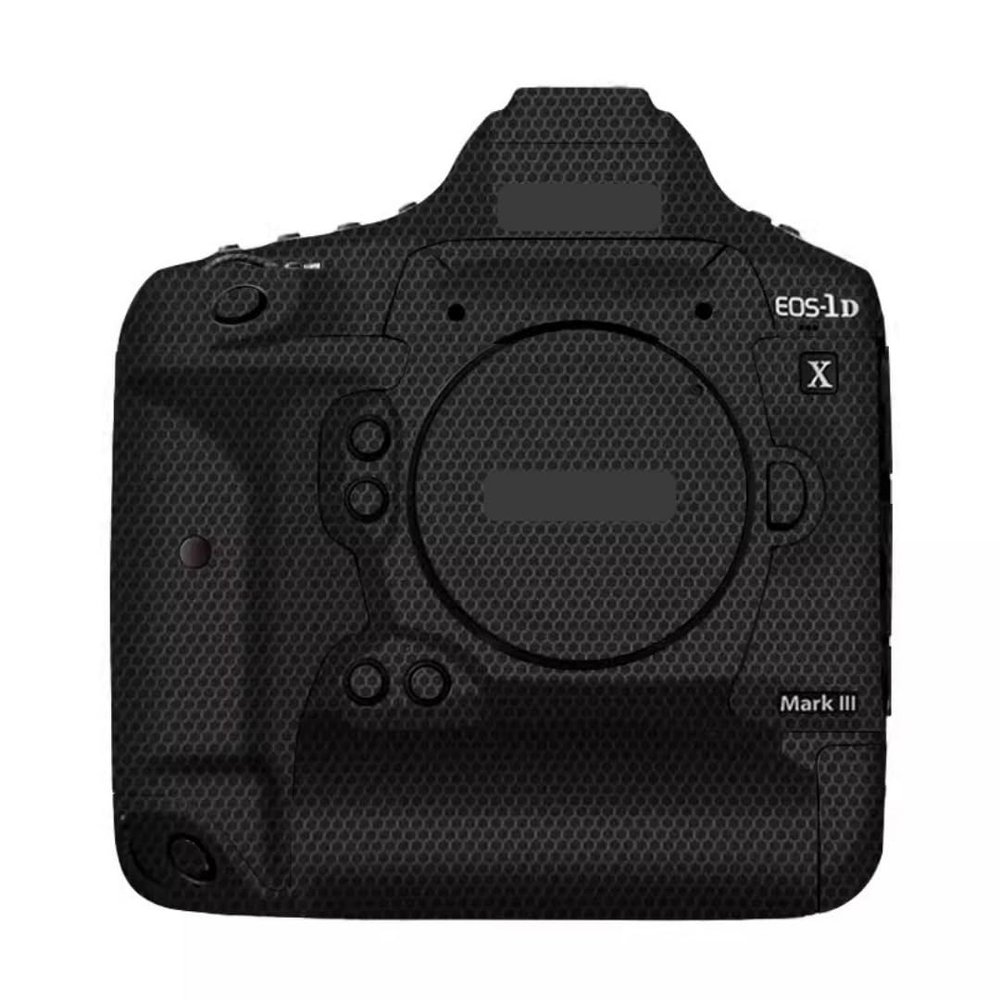 1DXIII Anti-Scratch Camera Sticker Coat Wrap Protective Film Body Protector Skin Cover for Canon EOS-1D X Mark III(Matrix Black)