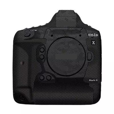 1DXIII Anti-Scratch Camera Sticker Coat Wrap Protective Film Body Protector Skin Cover for Canon EOS-1D X Mark III(Mamba Black)