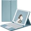 AnMengXinLing Keyboard Case for iPad Air 13 Inch (M3/M2)/ Pro 12.9 inch (3/4/5/6th Gen) with Pencil Holder, Magnetic Detachable Keyboard with Multi-Touch Trackpad,Blue view 1