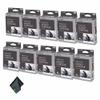 FUJIFILM INSTAX Wide Monochrome Instant Film (100 Exposures) Bundle with Microfiber Cleaning Cloth view 1