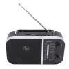 Bewinner Multiband AM FM SW Radio with Bluetooth, Rechargeable Portable Radio with Digital Display, Handheld Speaker for Elderly, Home, Travel Emergencies (GB Plug 220V) view 1